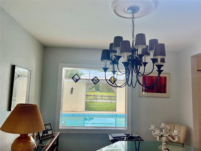 16850 SE 19th Ct, Summerfield, FL 34491 - detailed view of a chandelier