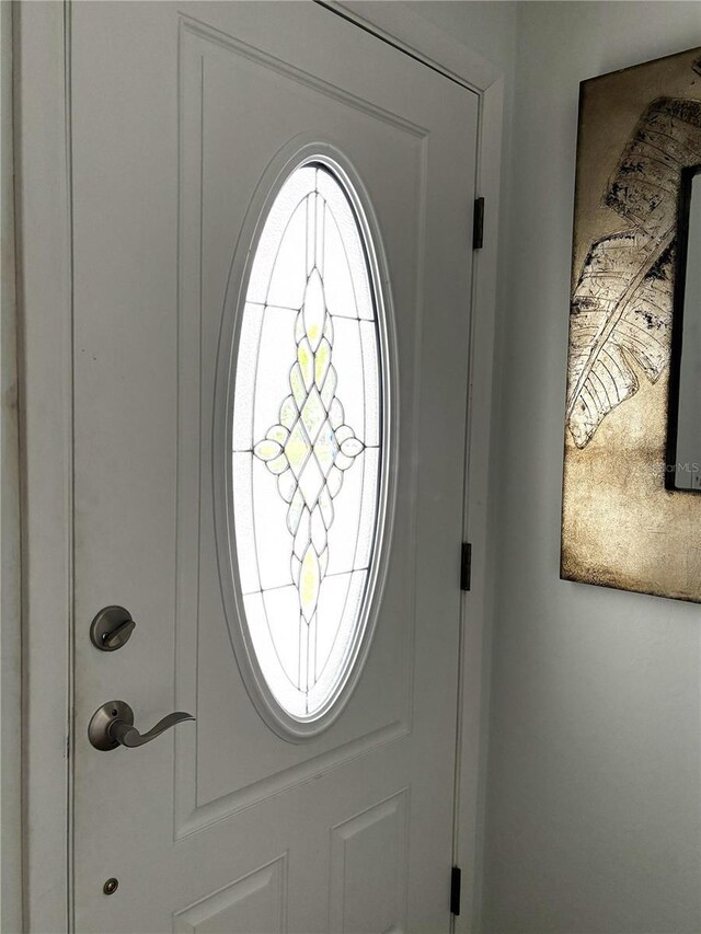 view of entryway