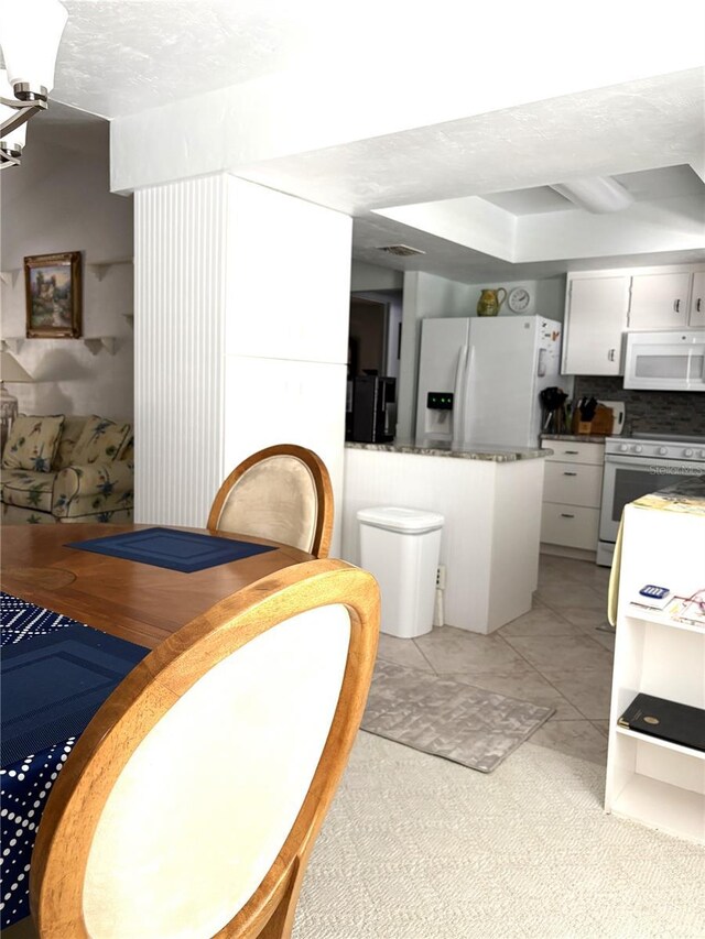 view of dining space