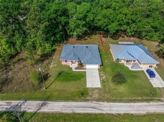 drone / aerial view