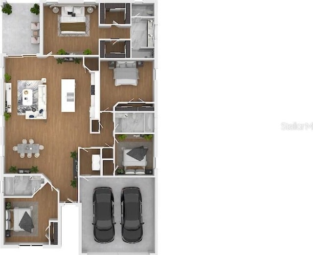 9405 SE 159th Ln, Summerfield, FL 34491 - property floor plan