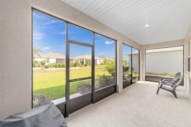 7706 SW 89th Ct, Ocala, FL 34481 - sunroom / solarium with a residential view