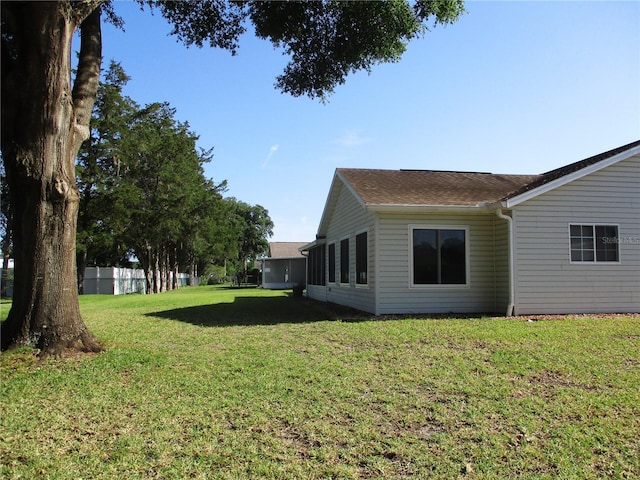 view of yard