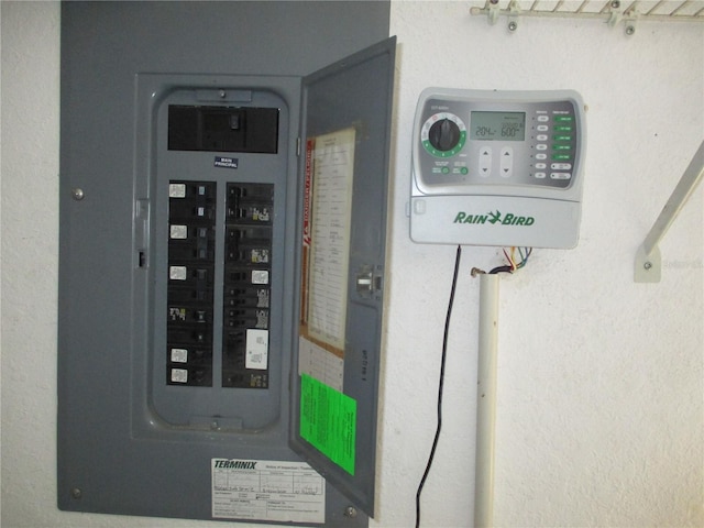 utilities with electric panel
