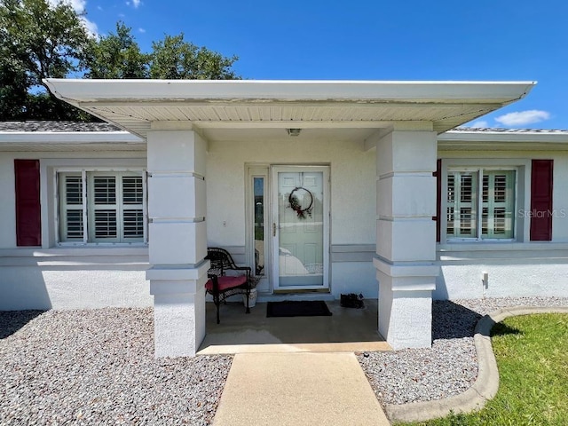 view of property entrance