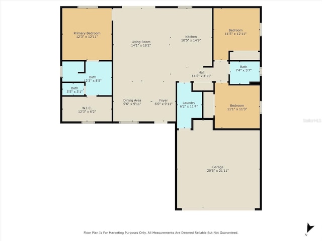 9 Walnut Run, Ocala, FL 34480 - floor plan