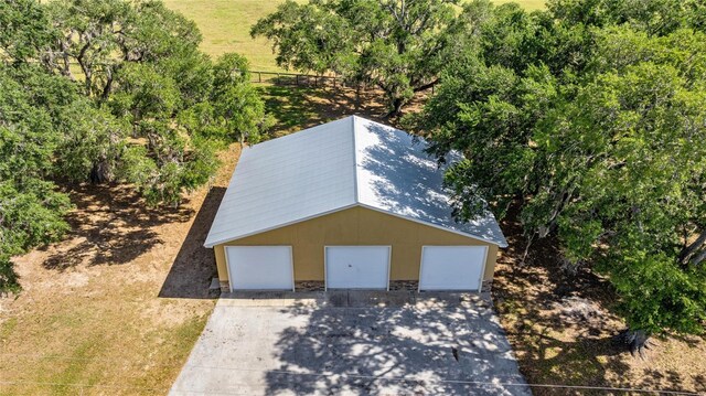 drone / aerial view