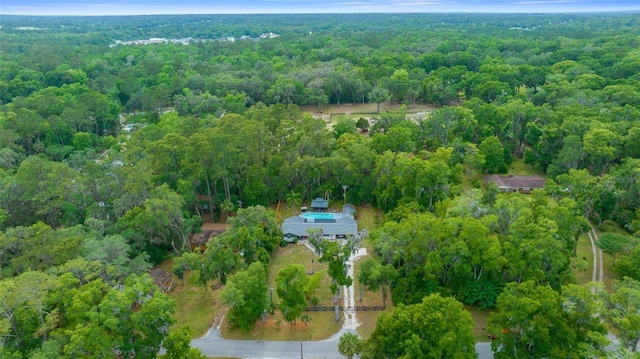 4710 SE 30th Ct, Ocala, FL 34480 - birds eye view of property with a view of trees