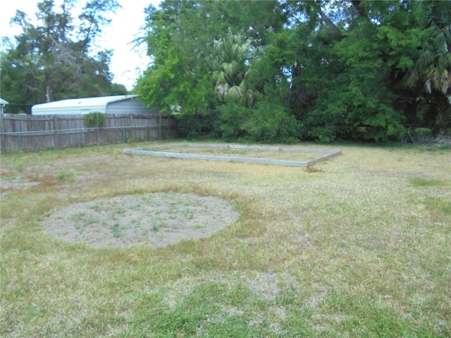 2912 NE 24th Ct, Ocala, FL 34479 - view of yard with fence