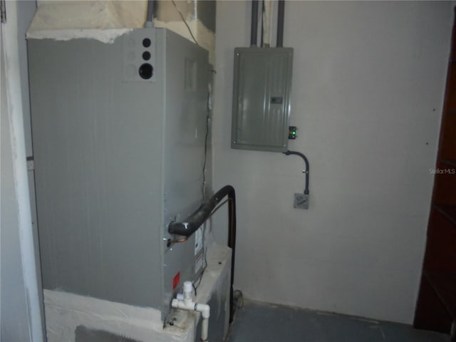 2912 NE 24th Ct, Ocala, FL 34479 - utilities with heating unit and electric panel