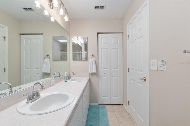 6858 SW 111th Loop, Ocala, FL 34476 - full bath with a closet, a sink, and visible vents