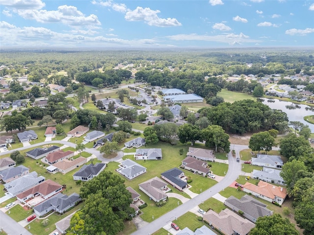 6858 SW 111th Loop, Ocala, FL 34476 - birds eye view of property with a residential view and a water view