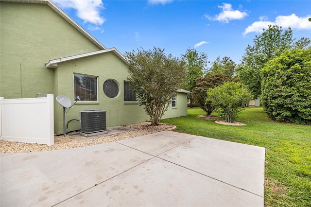 4966 SW 107th Loop, Ocala, FL 34476 - view of patio / terrace featuring central AC unit