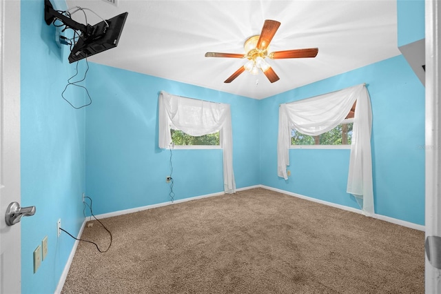 31 N Harrison St, Beverly Hills, FL 34465 - interior space featuring baseboards and ceiling fan