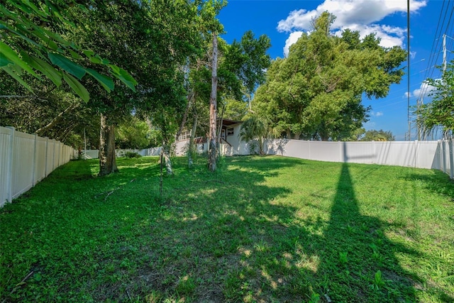 31 N Harrison St, Beverly Hills, FL 34465 - view of yard featuring a fenced backyard
