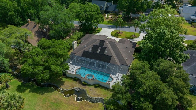 aerial view