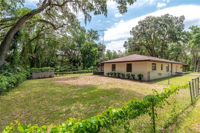 1406 SE Wacahoota Rd, Micanopy, FL 32667 - view of yard