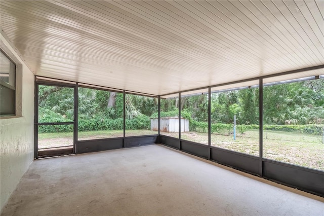 1406 SE Wacahoota Rd, Micanopy, FL 32667 - view of unfurnished sunroom