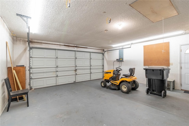 1406 SE Wacahoota Rd, Micanopy, FL 32667 - garage featuring electric panel