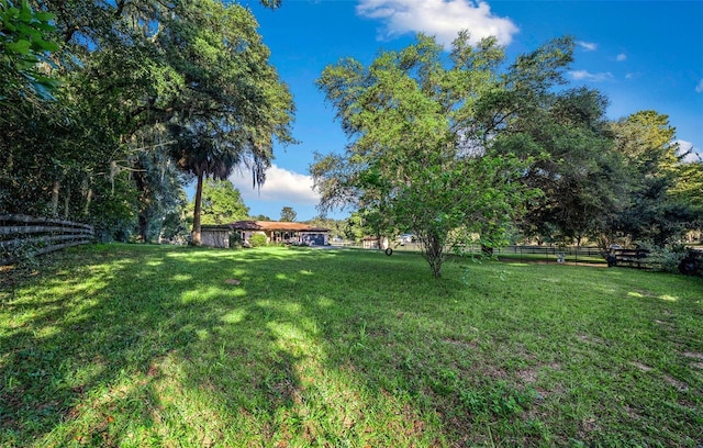 13232 NE 39th Ter, Anthony, FL 32617 - view of yard featuring fence
