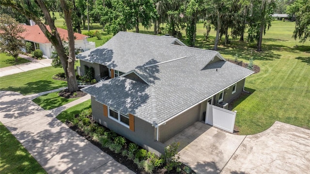 5326 NW 76th Ct, Ocala, FL 34482 - aerial view of property and surrounding area featuring a tree filled landscape