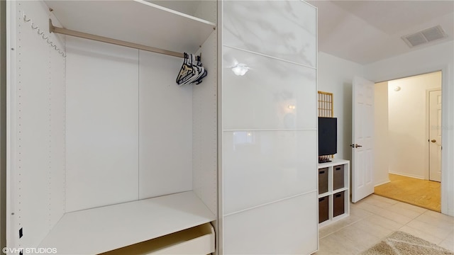 interior space featuring visible vents