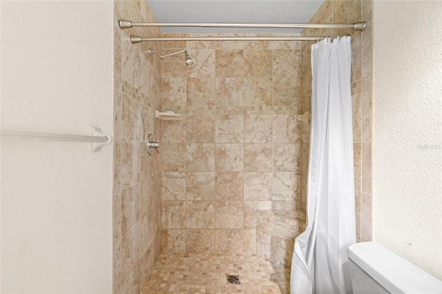 8130 SW 209th Court Rd, Dunnellon, FL 34431 - bathroom featuring a shower stall and toilet