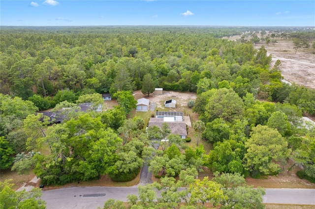 8130 SW 209th Court Rd, Dunnellon, FL 34431 - bird's eye view of a forest