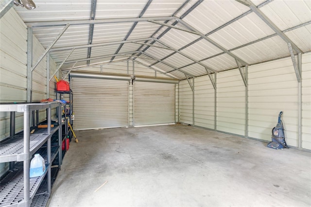 8130 SW 209th Court Rd, Dunnellon, FL 34431 - garage featuring metal wall