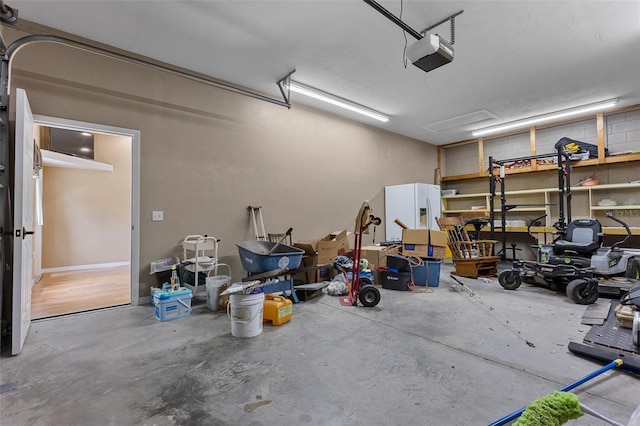 260 Country Circle Dr W, Port Orange, FL 32128 - garage with a garage door opener