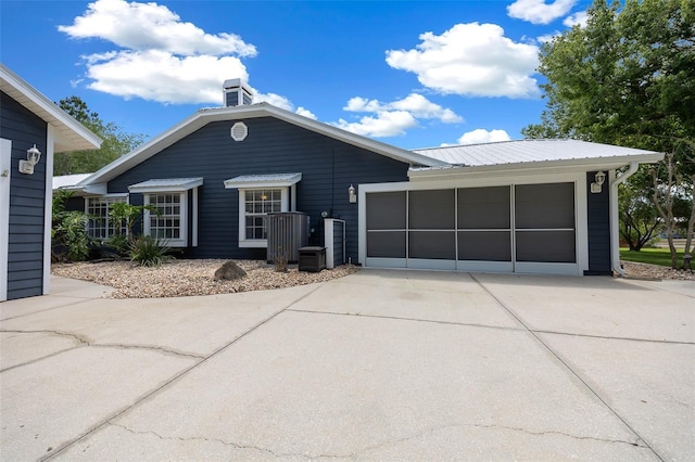 260 Country Circle Dr W, Port Orange, FL 32128 - view of front of home featuring concrete driveway and an attached garage