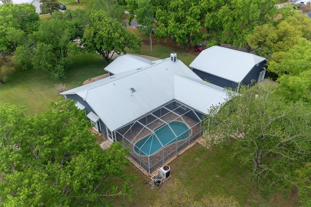 260 Country Circle Dr W, Port Orange, FL 32128 - bird's eye view