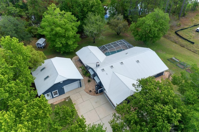 260 Country Circle Dr W, Port Orange, FL 32128 - birds eye view of property