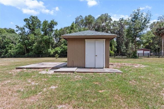 170 SW 80th St, Ocala, FL 34476 - view of shed featuring view of wooded area