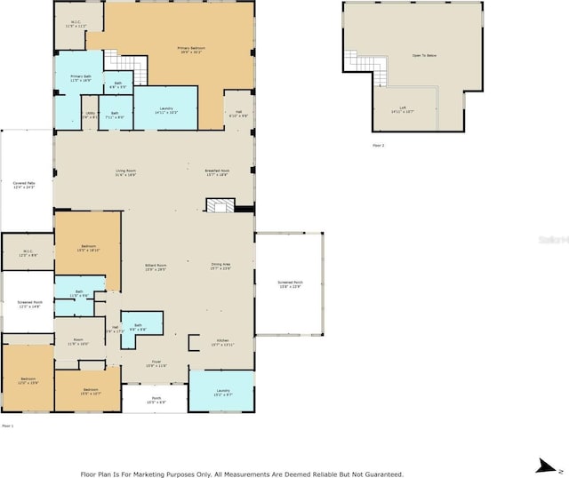 170 SW 80th St, Ocala, FL 34476 - floor plan / room layout