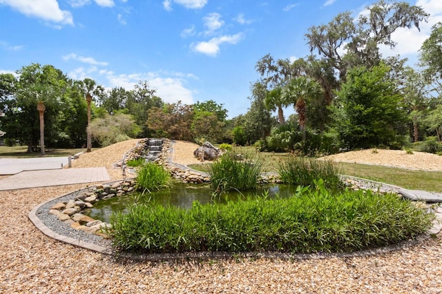 170 SW 80th St, Ocala, FL 34476 - view of community featuring a garden pond