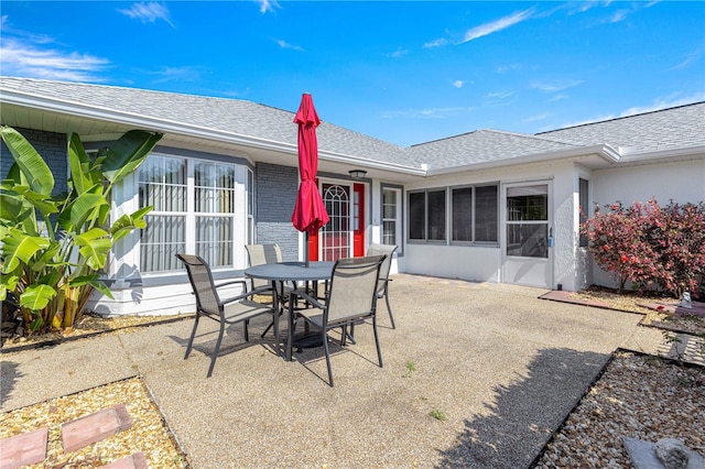 6758 SW 114th Street Rd, Ocala, FL 34476 - view of patio featuring outdoor dining area