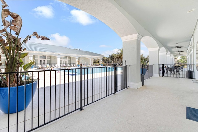 6758 SW 114th Street Rd, Ocala, FL 34476 - balcony featuring view of pool