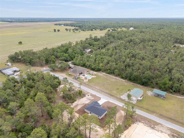 23131 SW Rainelle Rd, Dunnellon, FL 34431 - bird's eye view of a heavily wooded area
