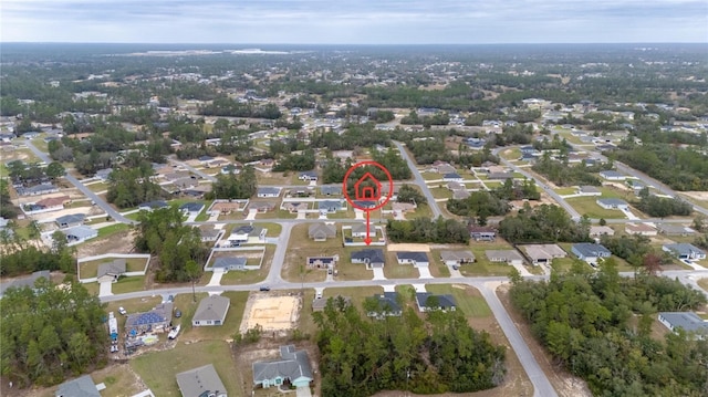 4415 SW 169th Lane Rd, Ocala, FL 34473 - birds eye view of property featuring a residential view