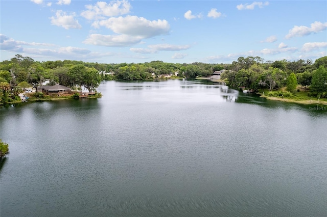 property view of water