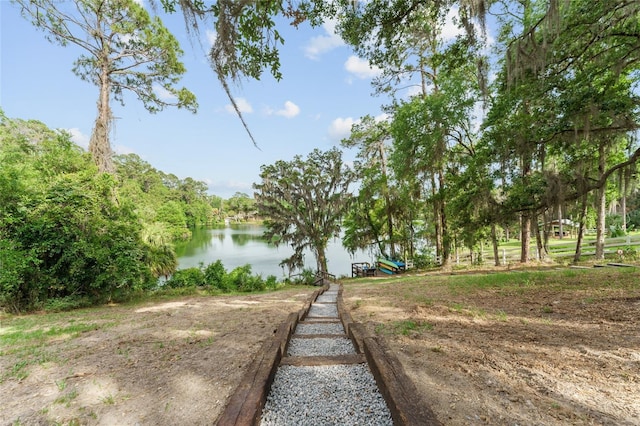 19938 Burkitt Rd, Dunnellon, FL 34432 - view of yard with a water view