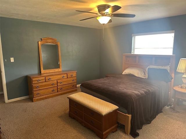 79 S Harrison St, Beverly Hills, FL 34465 - bedroom featuring carpet flooring, ceiling fan, and baseboards