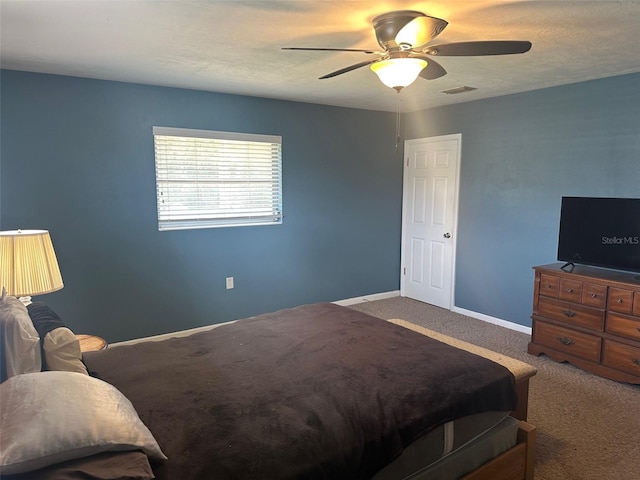 79 S Harrison St, Beverly Hills, FL 34465 - carpeted bedroom with a ceiling fan and baseboards