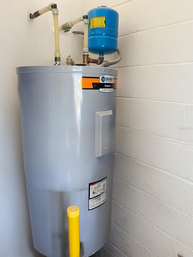 12 Hickory Course Way, Ocala, FL 34472 - utility room featuring electric water heater