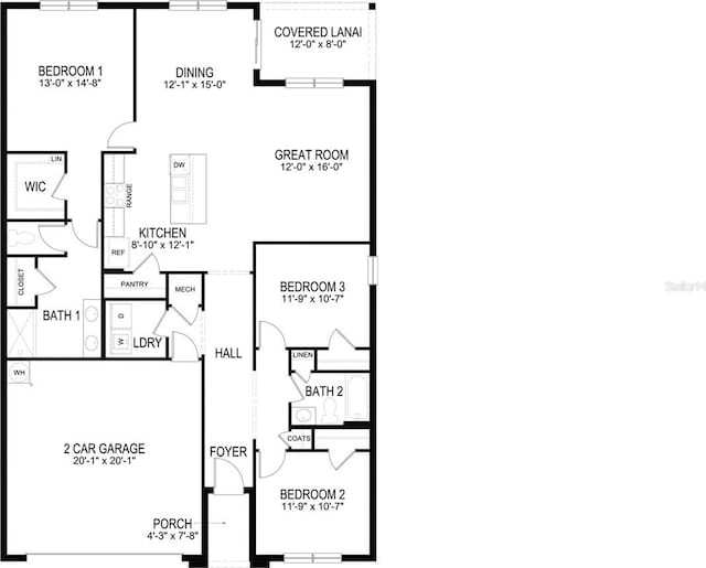 7076 SE 113th Ln, Belleview, FL 34420 - view of layout