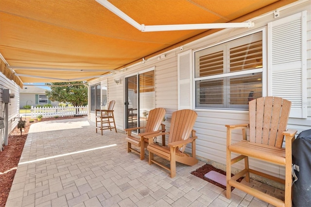 1736 Watts Mill Way, The Villages, FL 32162 - view of patio / terrace featuring fence