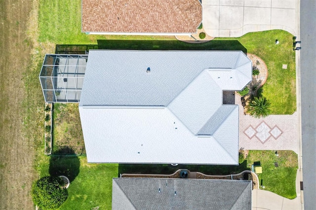 drone / aerial view
