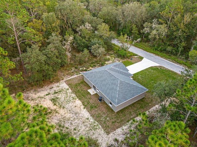 23163 NW Shamrock Ave, Dunnellon, FL 34431 - aerial view of property and surrounding area with a forest