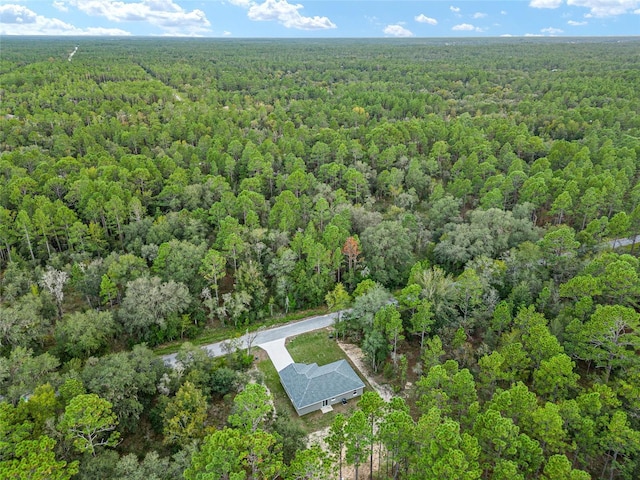23163 NW Shamrock Ave, Dunnellon, FL 34431 - aerial overview of property's location with a forest